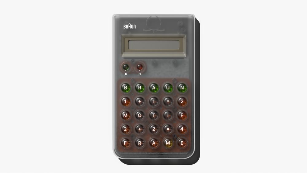 Braun ET66 Calculator